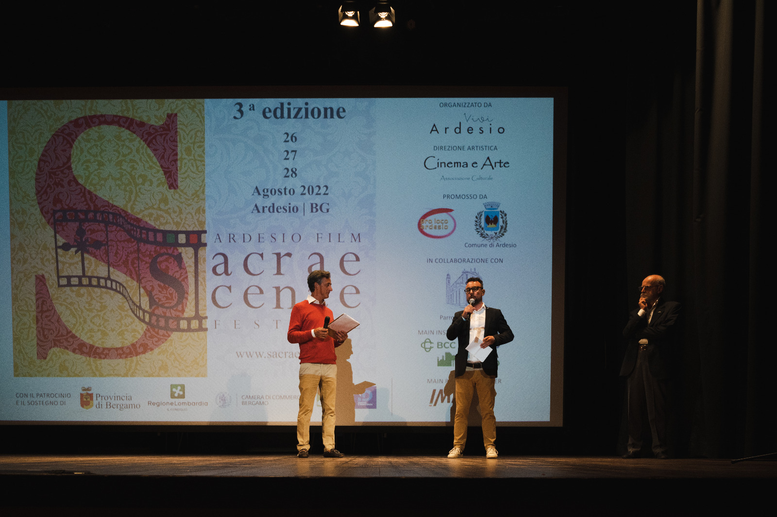 Inaugurata la terza edizione di Sacrae Scenae – Ardesio Film Festival
